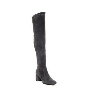 Vince
Blythe Suede 75mm Over-the-Knee Boot
